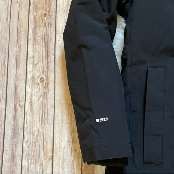 The North Face Women’s Arctic Parka Waterproof Coat In Black - Picture 5 of 10